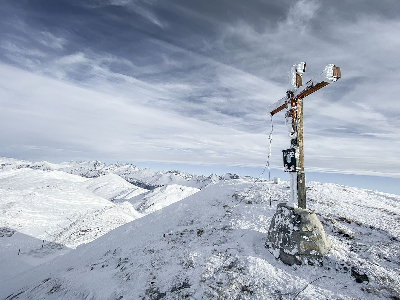 Skitour Grubenkopf Stubaier Alpen Mountaineers At